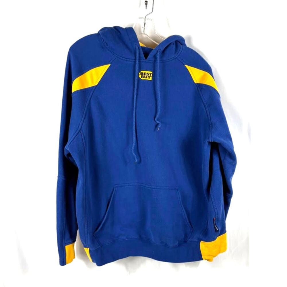 Best Buy XL Pullover Hoodie Retro
